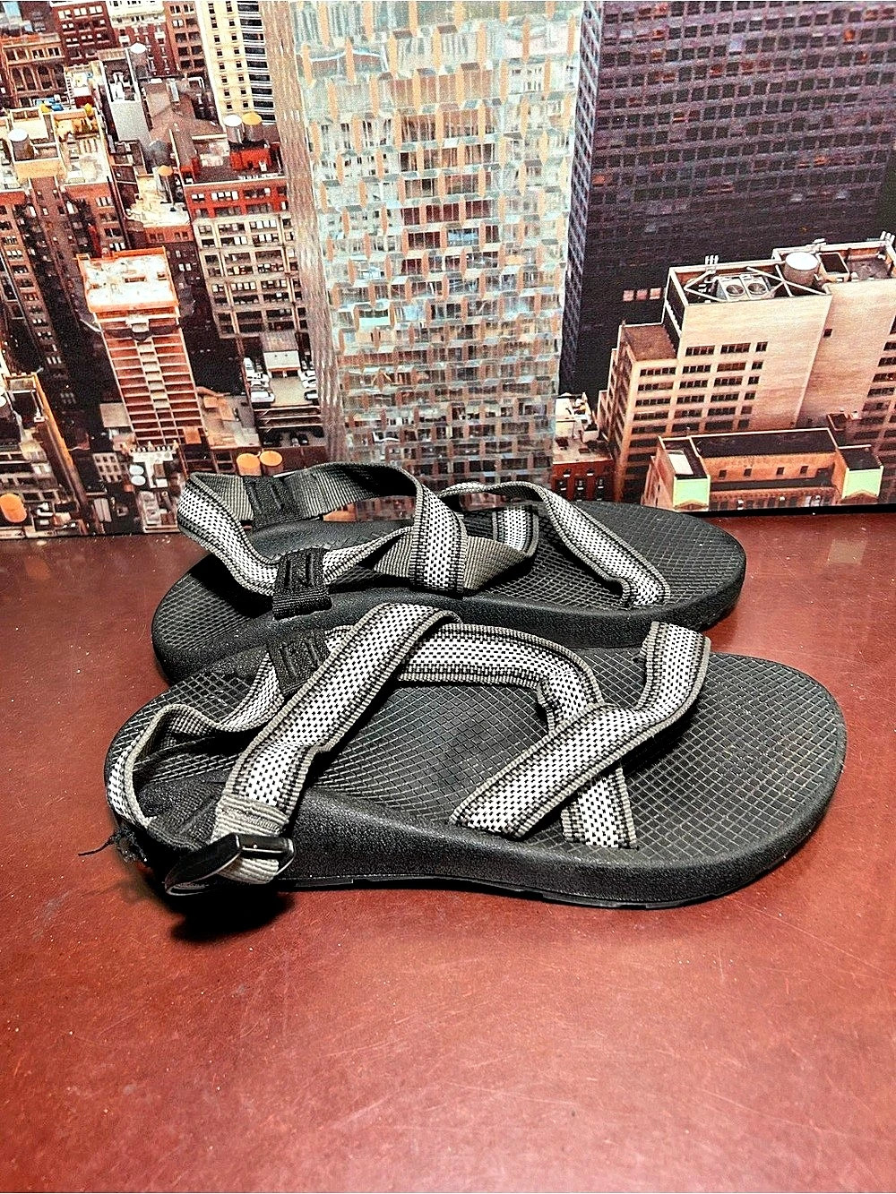 Chaco Black Sport Sandals